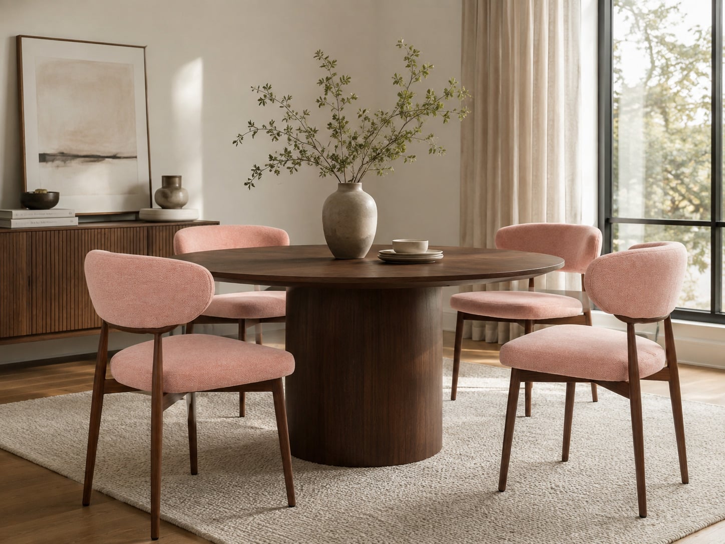 Bruin Chenille Dining Chairs