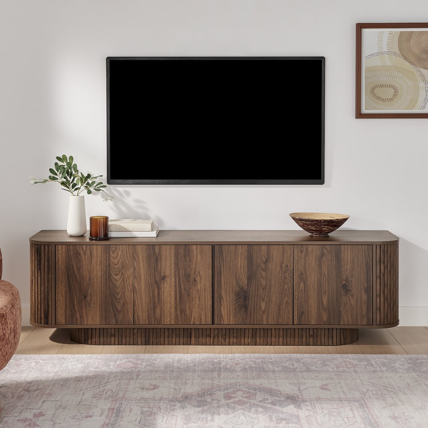 180cm Macy 4 Door Entertainment Unit