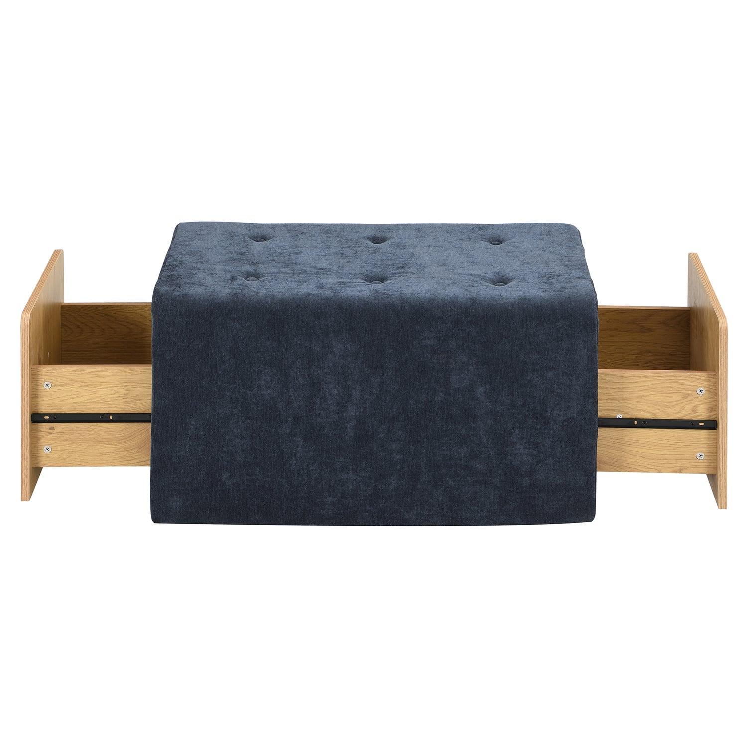 81cm Otway Chenille Storage Ottoman