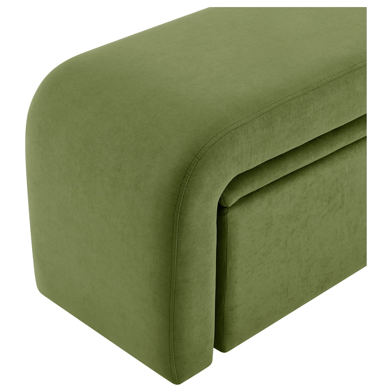 3 Piece Avalon Velvet Ottoman Set
