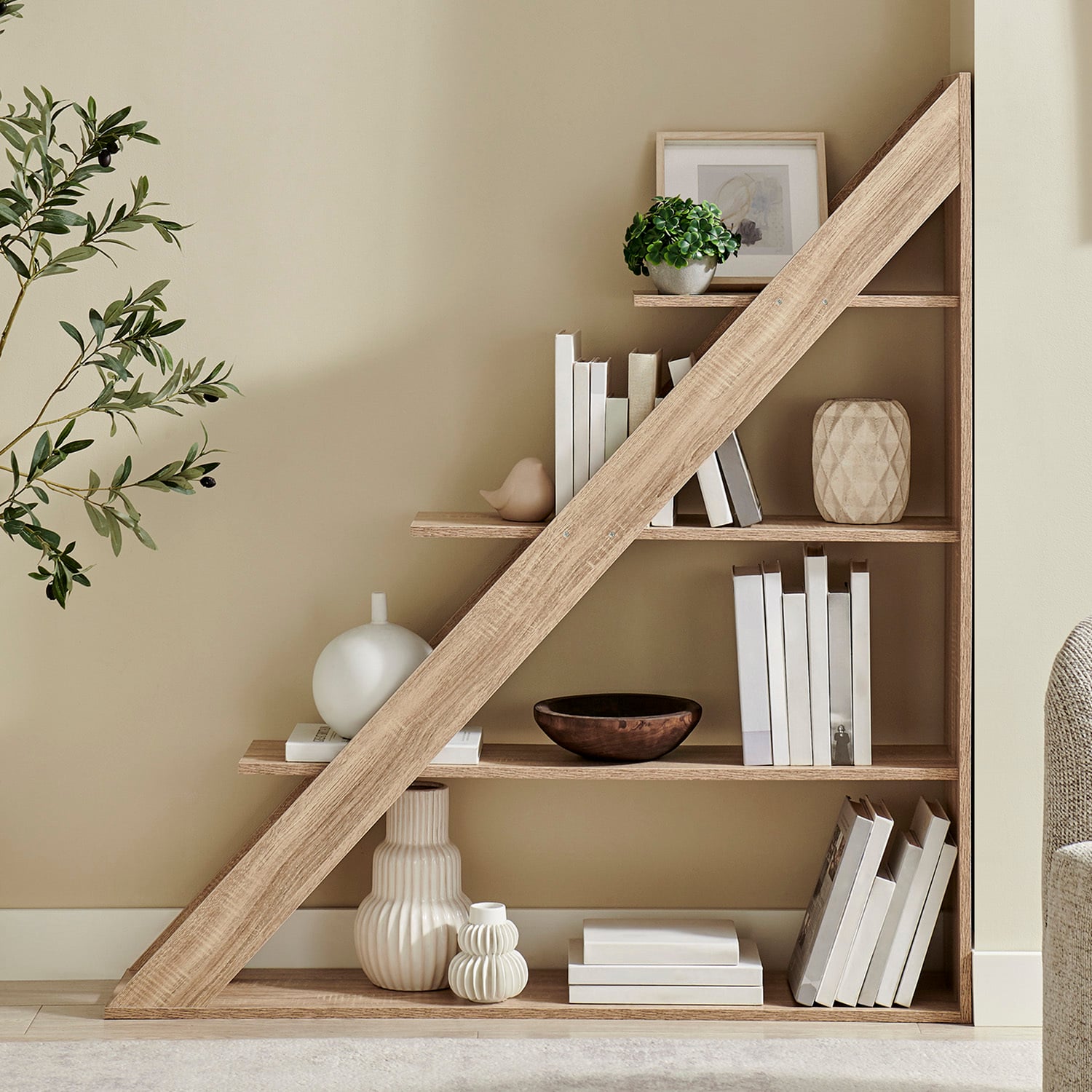 Elysia 4 Tier Ladder Shelf