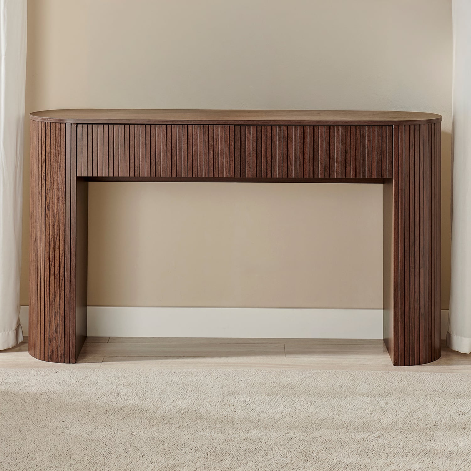 Keshet 2 Drawer Console Table