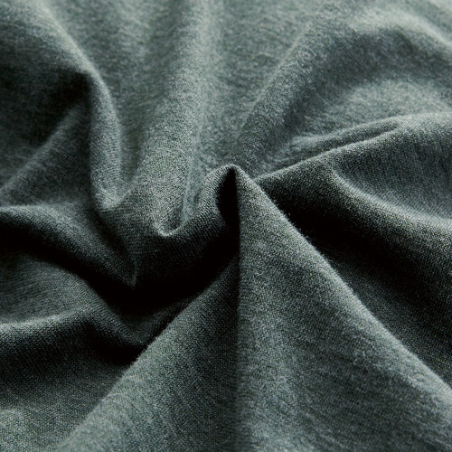 Forest Green Jersey Cotton Quilt Cover Set
