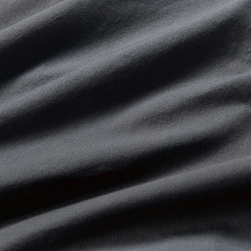 Charcoal Vintage Washed Cotton Quilt Cover Set