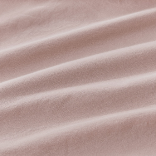 Pink Washed Cotton Standard Pillowcases