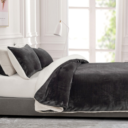 Charcoal-Dania-Teddy-Sherpa-Quilt-Cover-Set