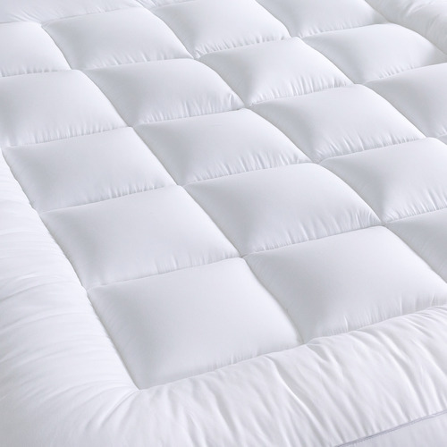 VioletteCasa 1000GSM Overfilled Luxury Mattress Topper | Temple & Webster