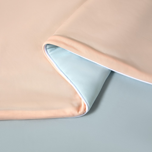Orange & Blue Ice Cooling Reversible Summer Comforter