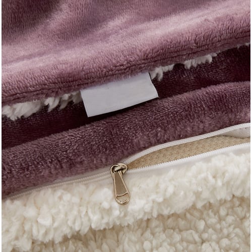 Mauve-Dania-Teddy-Sherpa-Quilt-Cover-Set
