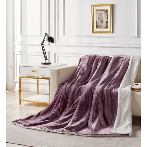 Mauve-Dania-Teddy-Sherpa-Quilt-Cover-Set