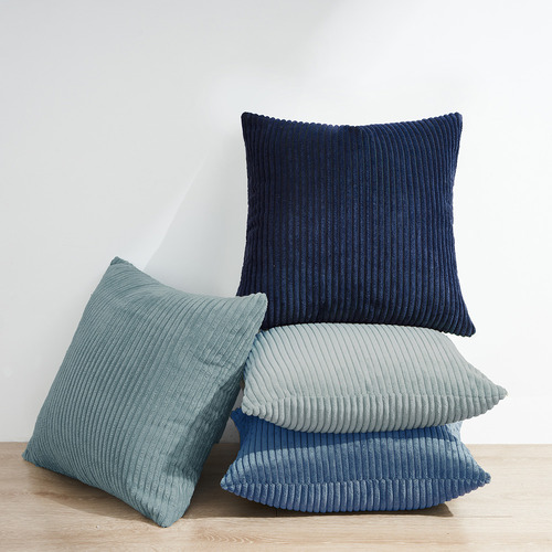 Ardian Square Corduroy Velvet Cushion Covers