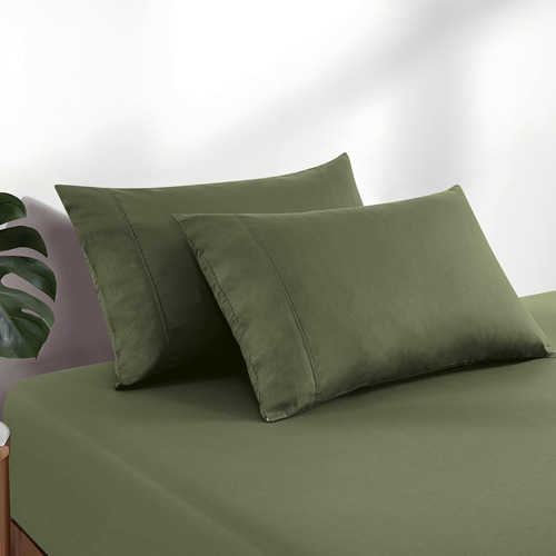 Diona Vintage Washed Cotton Fitted Sheet Set