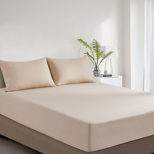 Diona Vintage Washed Cotton Fitted Sheet Set