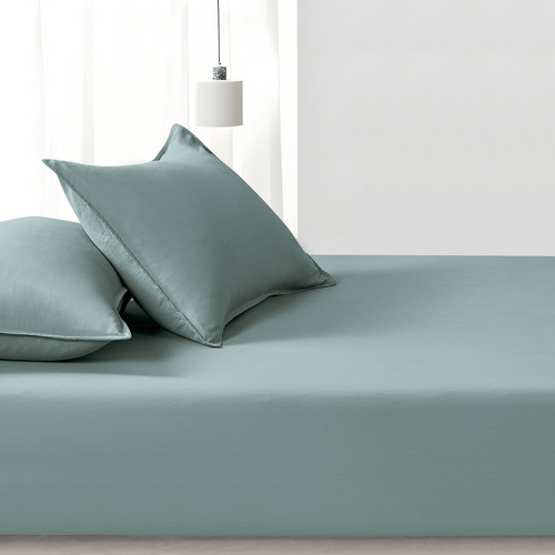 Nezza Vintage Washed Microfibre Fitted Sheet Set
