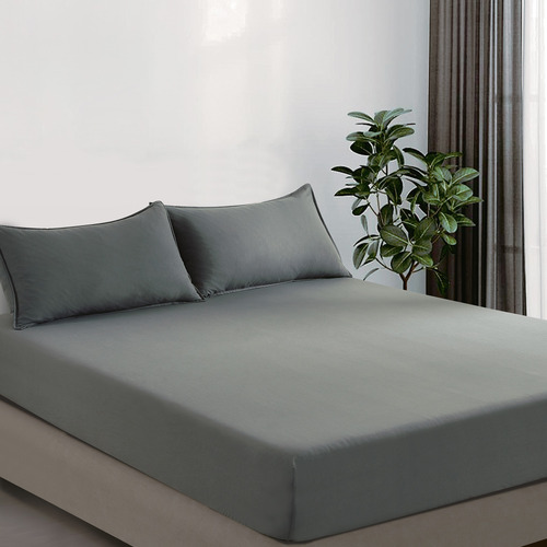 Nezza Vintage Washed Microfibre Fitted Sheet Set