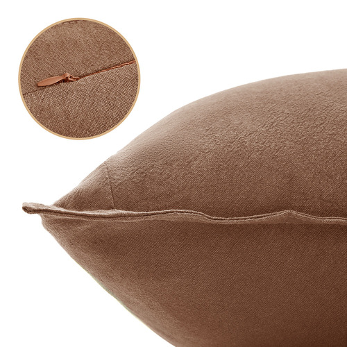 Pipetio Square Linen Cushion Covers