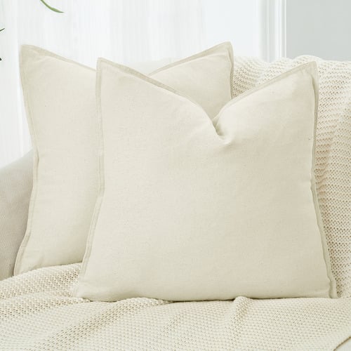 Pipetio Square Linen Cushion Covers