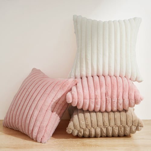 Vavoca Faux Fur Cushion Covers
