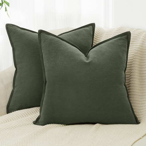 Pipetio Square Linen Cushion Covers