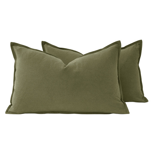 Pipetio Lumbar Linen Cushion Covers