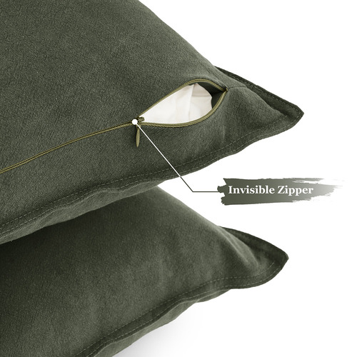 Pipetio Square Linen Cushion Covers