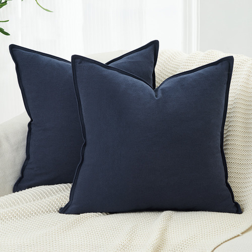 Pipetio Square Linen Cushion Covers
