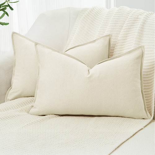 Pipetio Lumbar Linen Cushion Covers