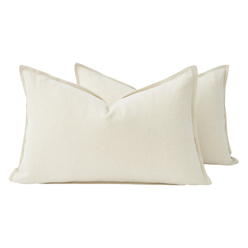 Pipetio Lumbar Linen Cushion Covers