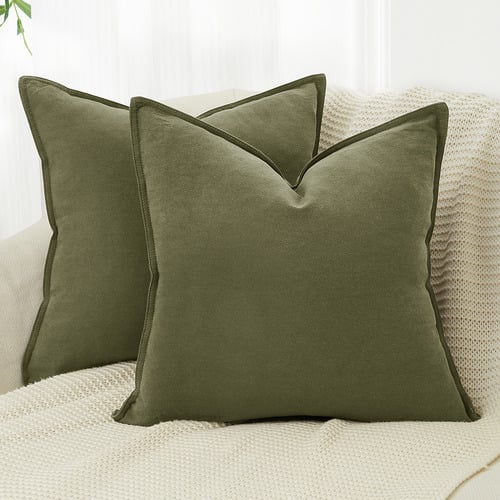 Pipetio Square Linen Cushion Covers