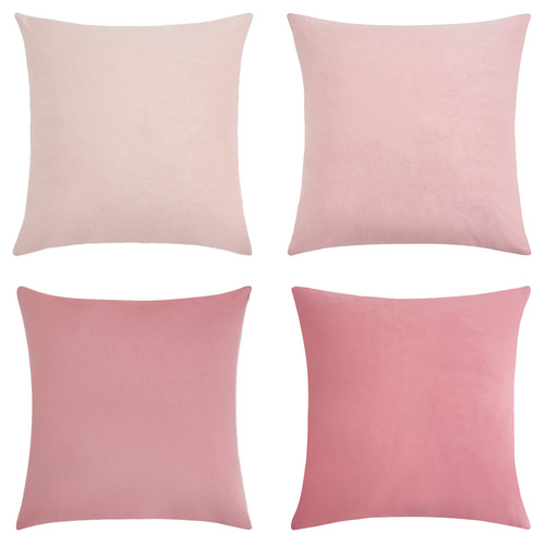 4 Piece Glinda Velvet Cushion Cover Set