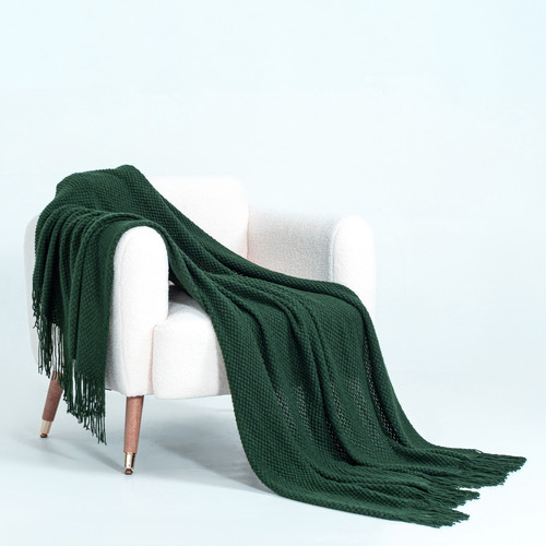 Fassett Knitted Throw