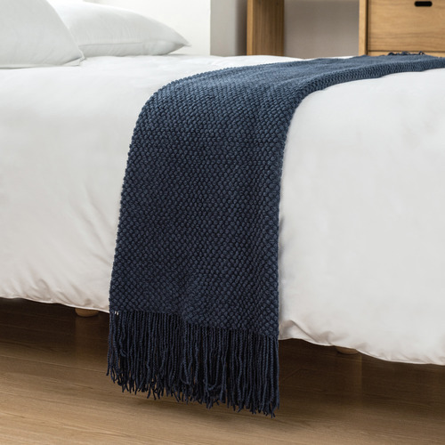 Fassett Knitted Throw