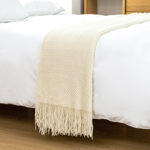 Fassett Knitted Throw