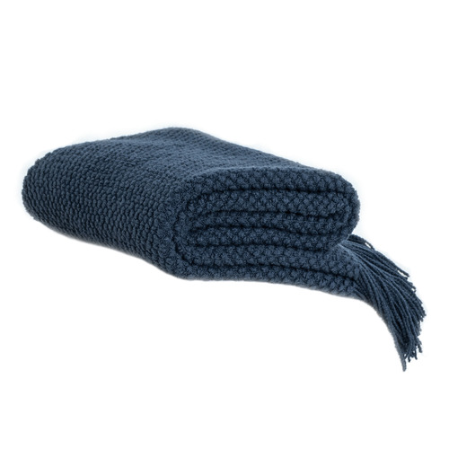 Fassett Knitted Throw
