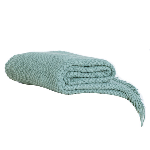 Fassett Knitted Throw