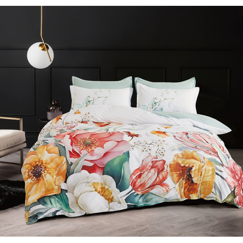 Elmira Brushed Microfibre Quilt Cover Set