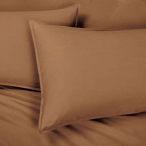 Rust Blanche Cotton Quilt Cover Set