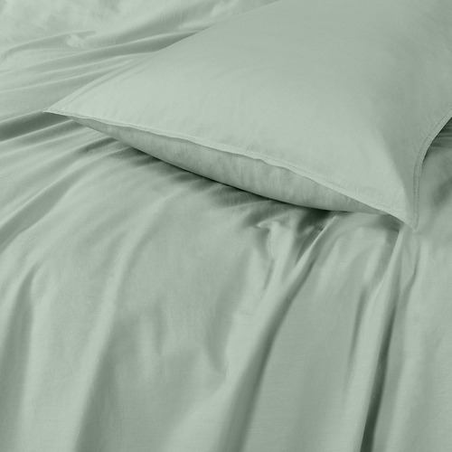 Sage Blanche Cotton Quilt Cover Set