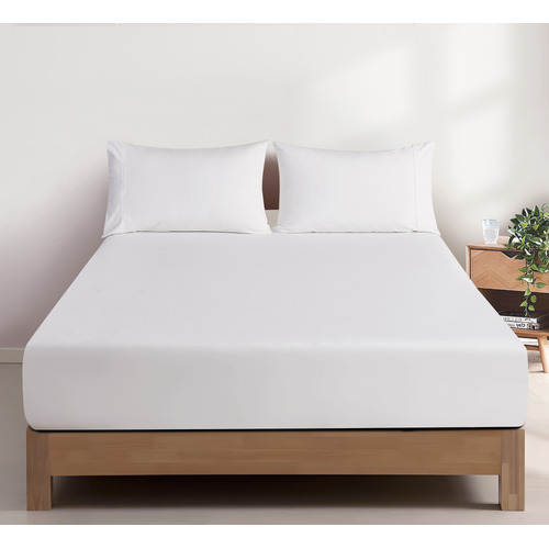 Ava Vintage Washed Cotton Fitted Sheet Set
