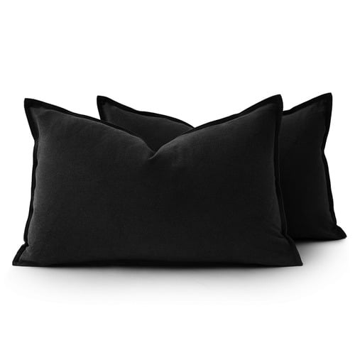 Pipetio Linen & Cotton Lumbar Cushion Covers