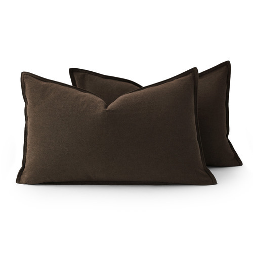Pipetio Linen & Cotton Lumbar Cushion Covers