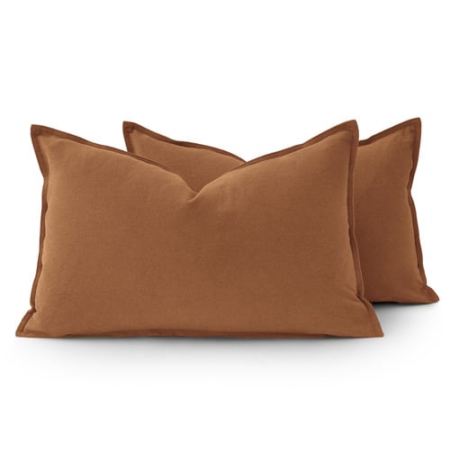Pipetio Linen & Cotton Lumbar Cushion Covers