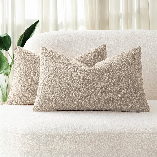 Berryl Rectangular Boucle Cushion Covers