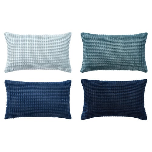4 Piece Briselle Corn Grain Velvet Cushion Cover Set