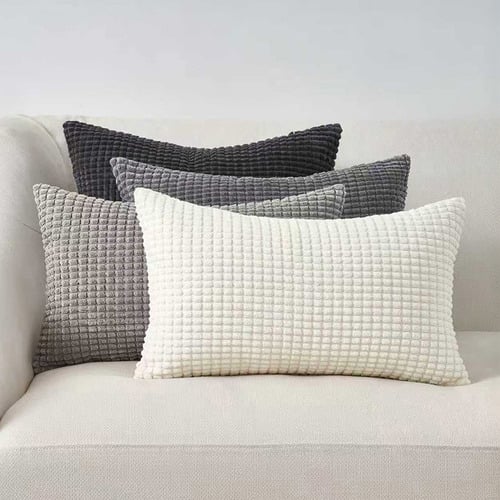 4 Piece Briselle Corn Grain Velvet Cushion Cover Set