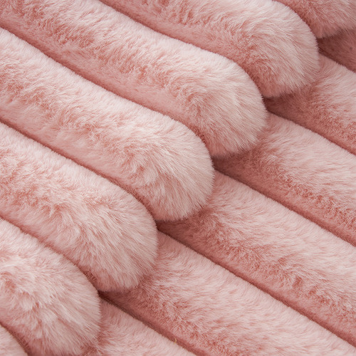 Celandine Embossed Faux Fur Cushion Covers
