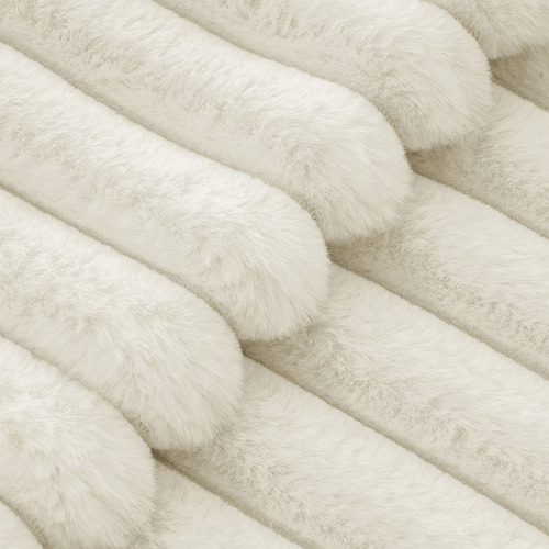 Celandine Embossed Faux Fur Cushion Covers