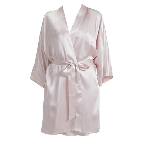 Fynara Mulberry Silk Bath Robe