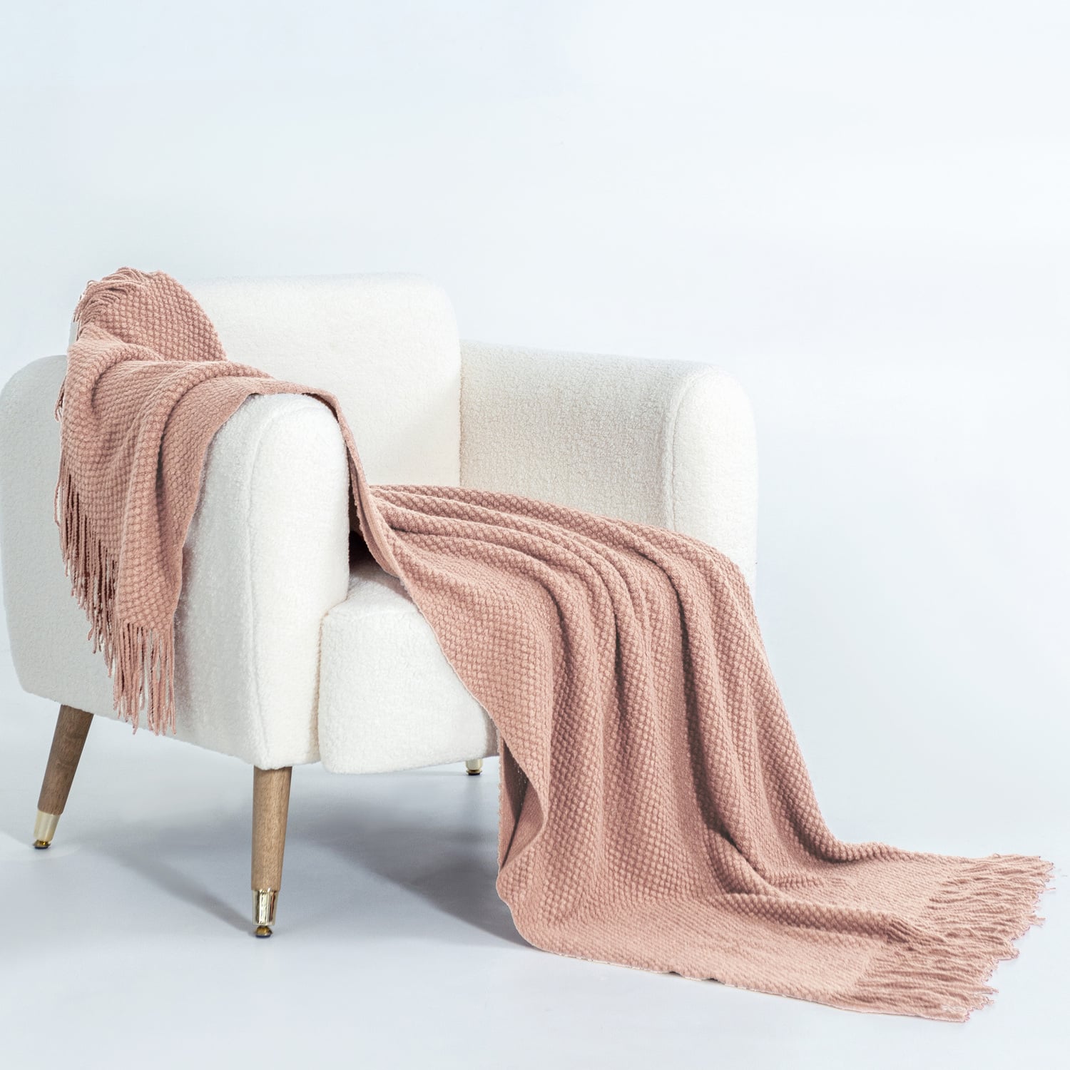 Fassett Knitted Throw