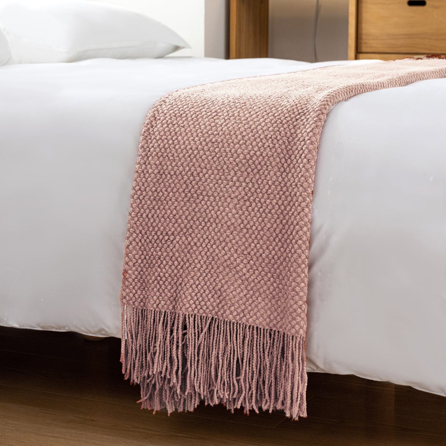 Fassett Knitted Throw